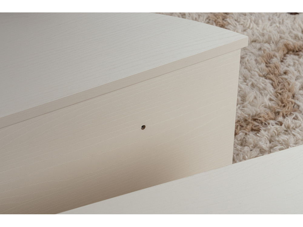 Houten salontafel "Orion" 90 x 60 x 30 cm - Hout wit