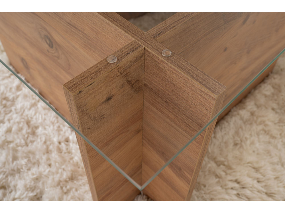 Houten salontafel "Vetrino" - 105 x 65 x 40 cm - Atlantic Pine