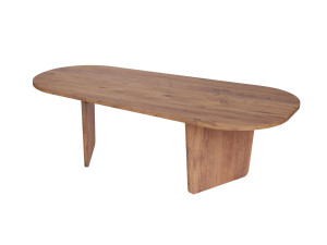 Houten salontafel "Ovalis" - 130 x 65 x 40 cm - Atlantic Pine