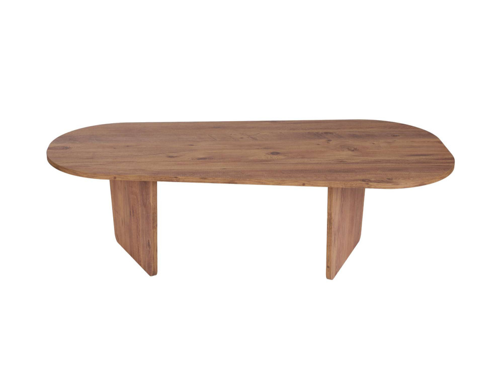 Houten salontafel "Ovalis" - 130 x 65 x 40 cm - Atlantic Pine