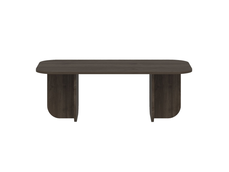 Houten salontafel "Becaj" - 120 x 60 x 41 cm - Notelaar