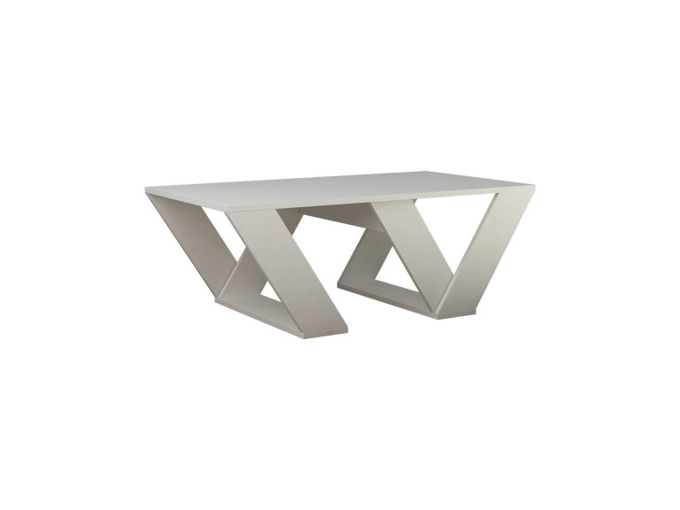 Houten salontafel "Pipra" - 110 x 60 x 40 cm - Wit