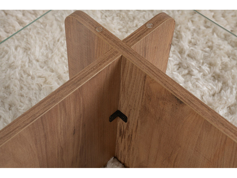 Houten salontafel "Flavio" - 105 x 65 x 30 cm - Atlantic Pine