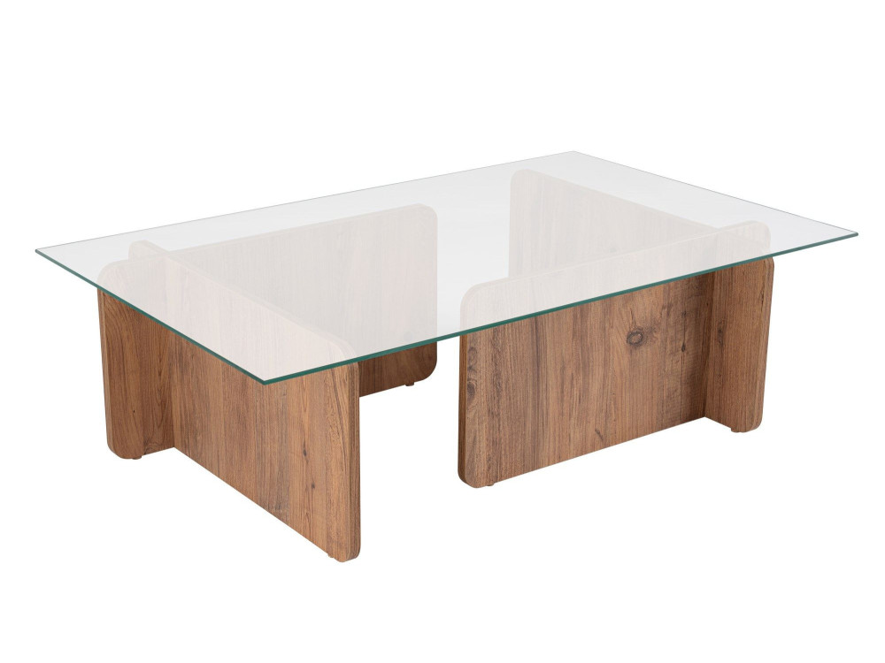 Houten salontafel "Flavio" - 105 x 65 x 30 cm - Atlantic Pine