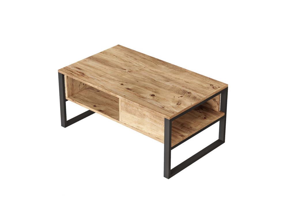 Houten salontafel ML34 - 100 x 59 x 44 cm - Atlantic Pine