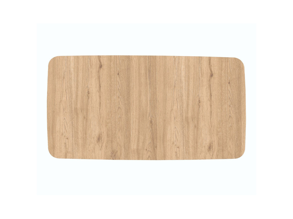 Luci" houten salontafel 100 x 53 x 45 cm - Eik