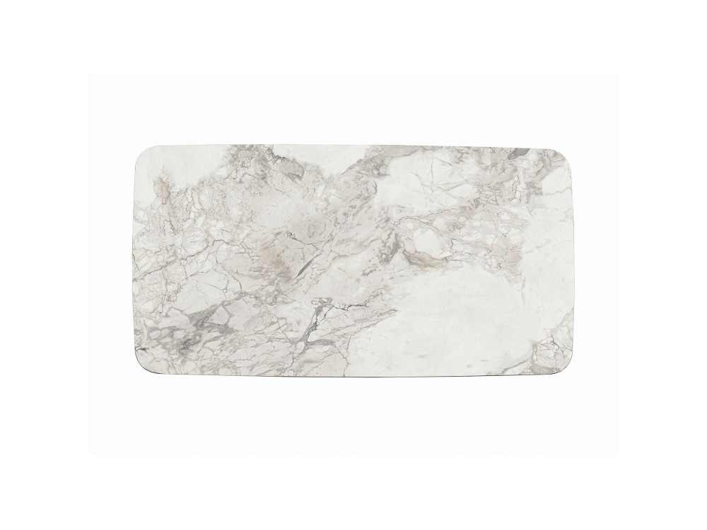Luci" houten salontafel 100 x 53 x 45 cm - Wit