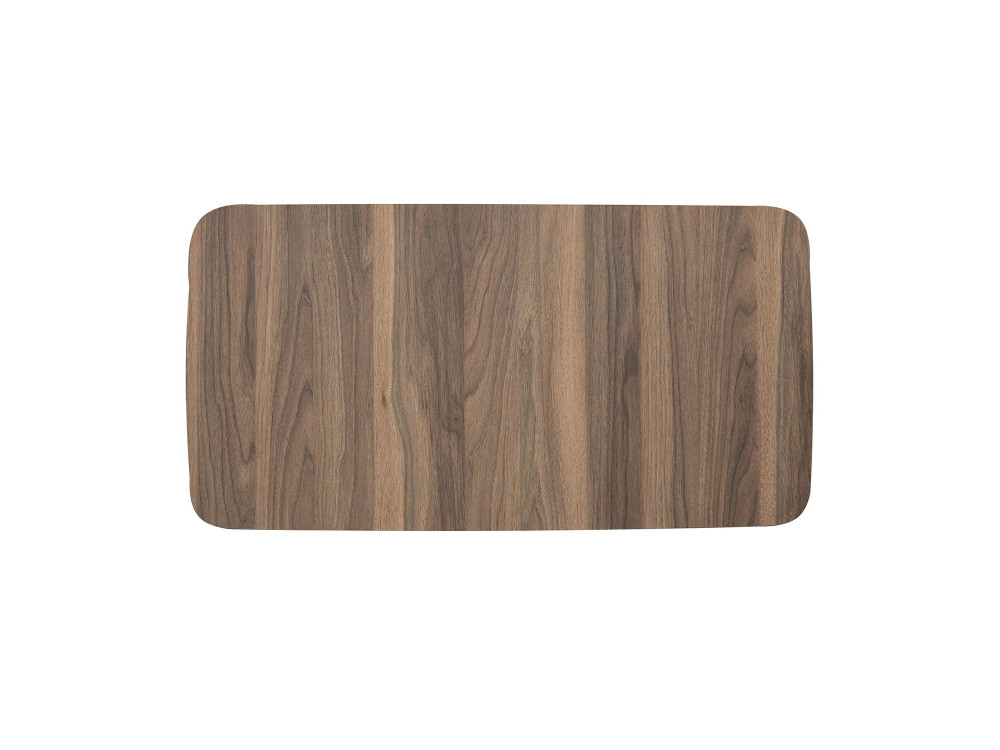 Luci" houten salontafel 100 x 53 x 45 cm - Notelaar