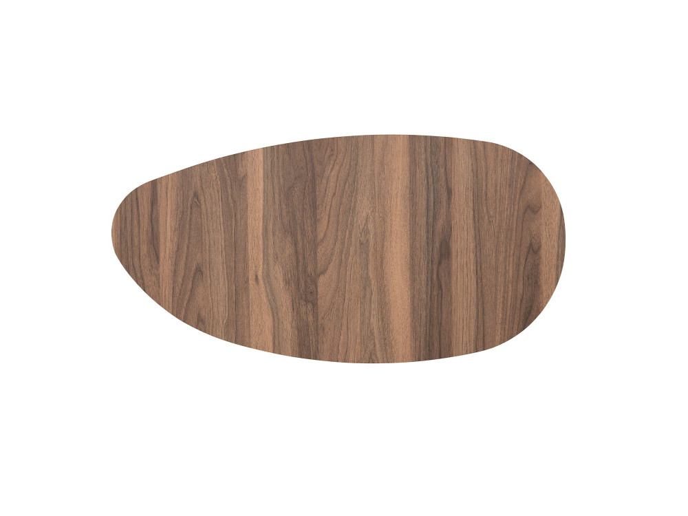 Houten salontafel "Nora" 100 x 50 x 45 cm - Notelaar