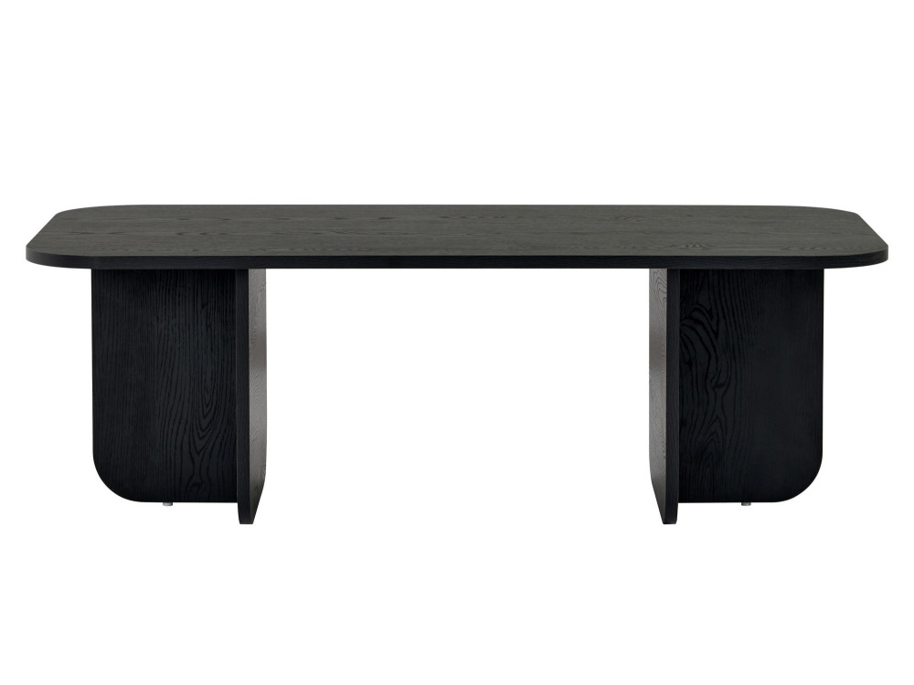 Houten salontafel "Akira" 120 x 60 x 41 cm - Zwart hout