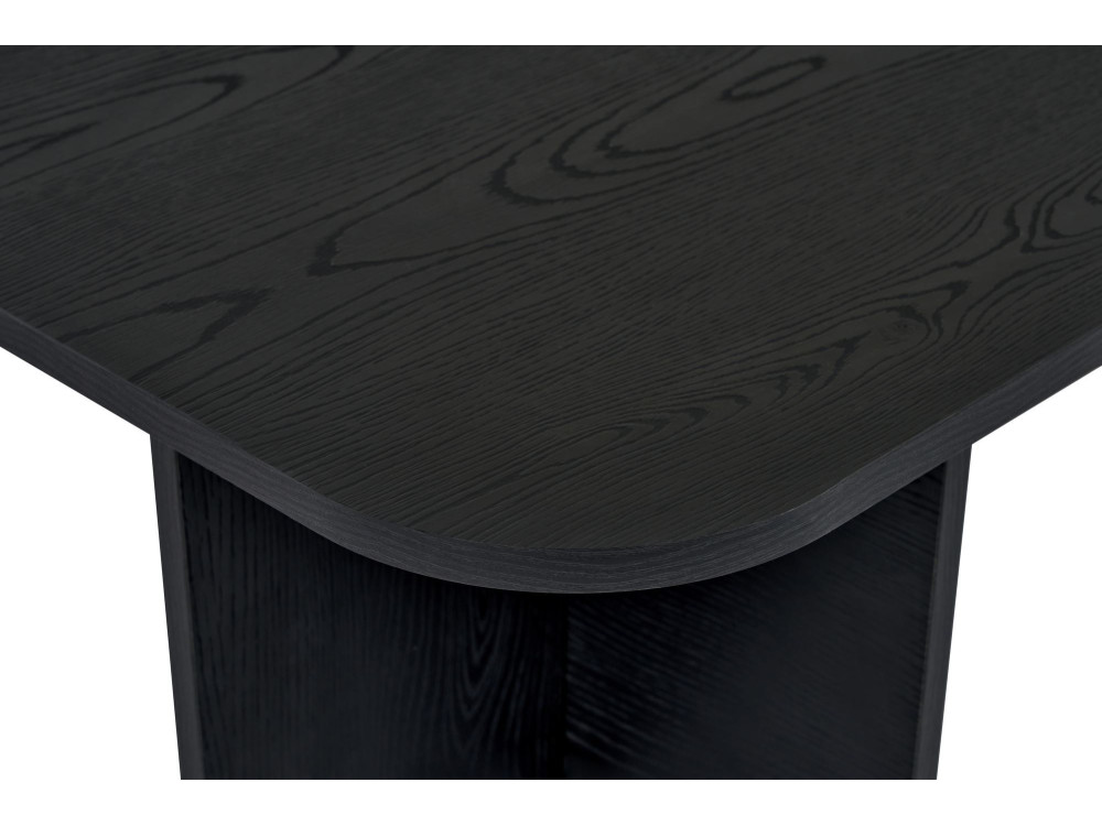 Houten salontafel "Akira" 120 x 60 x 41 cm - Zwart hout