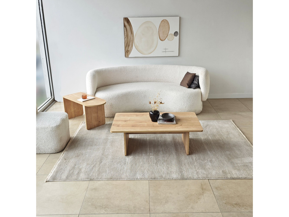 Paris" houten salontafel set 105 x 60 x 35 cm - Brons