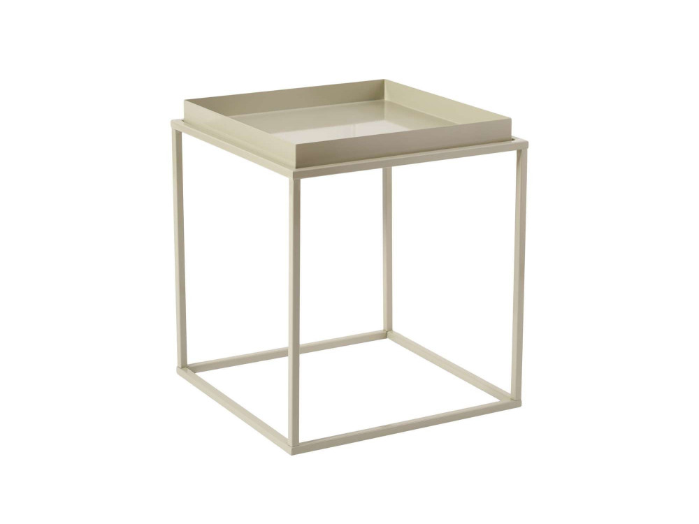 Metalen salontafel "Koala" 45 x 45 x 52 cm - Taupe
