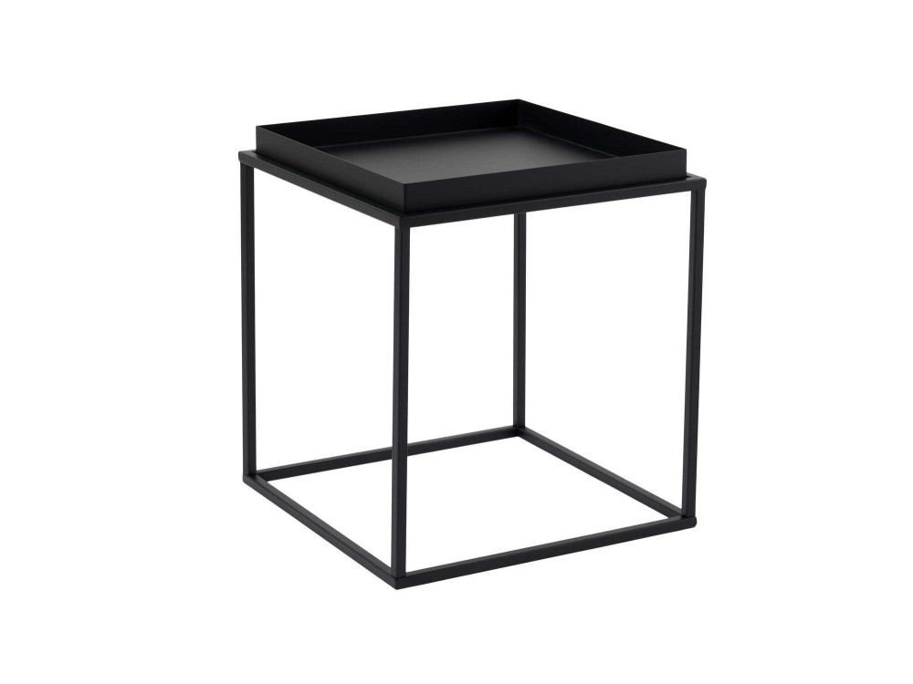 Metalen salontafel "Koala" 45 x 45 x 52 cm - Zwart