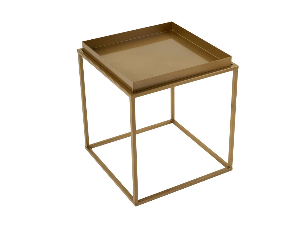 Metalen salontafel "Koala" 45 x 45 x 52 cm - Goud