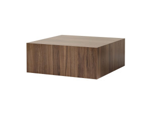 MDF salontafel "Prizma" - 90 x 90 x 35 cm - Notelaar