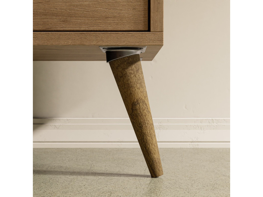 Houten salontafel "Exxen" - 90 x 41 x 54 cm - Bruin