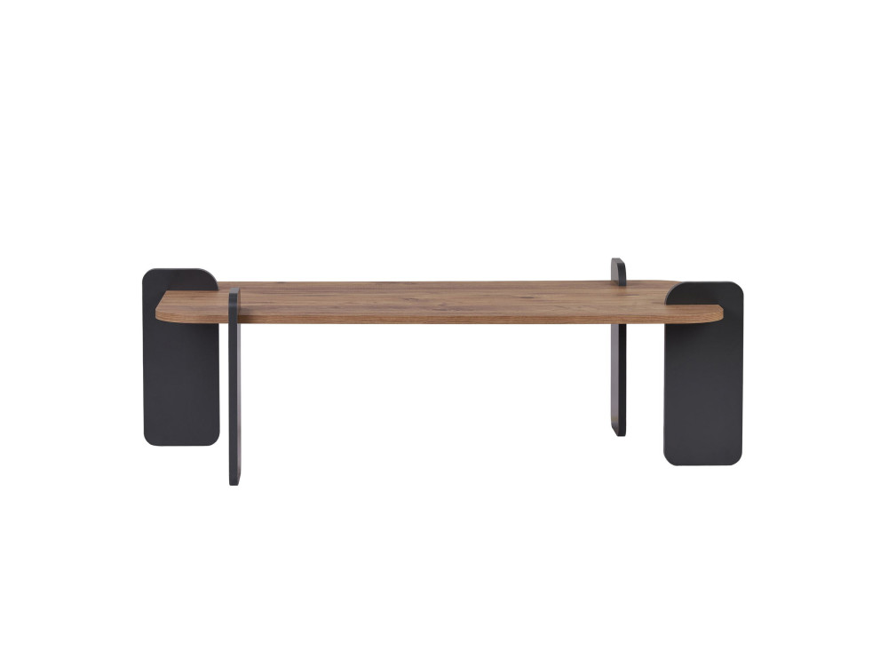 Houten salontafel "Renard" - 120 x 60 x 35 cm - Lichtbruin
