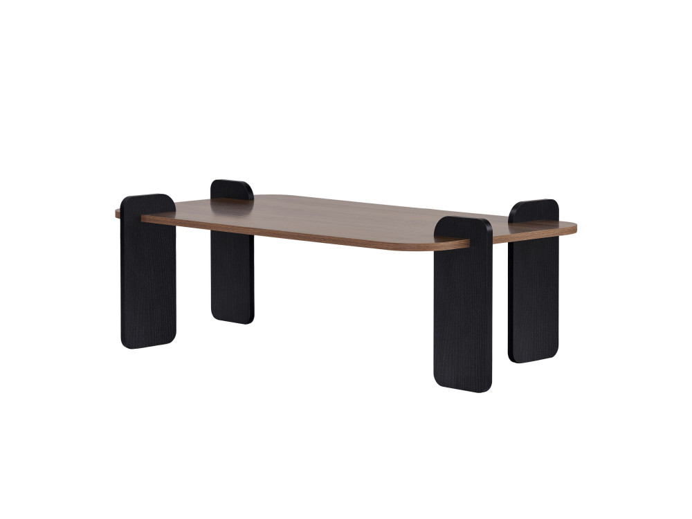 Houten salontafel "Renard" - 120 x 60 x 35 cm - Bruin