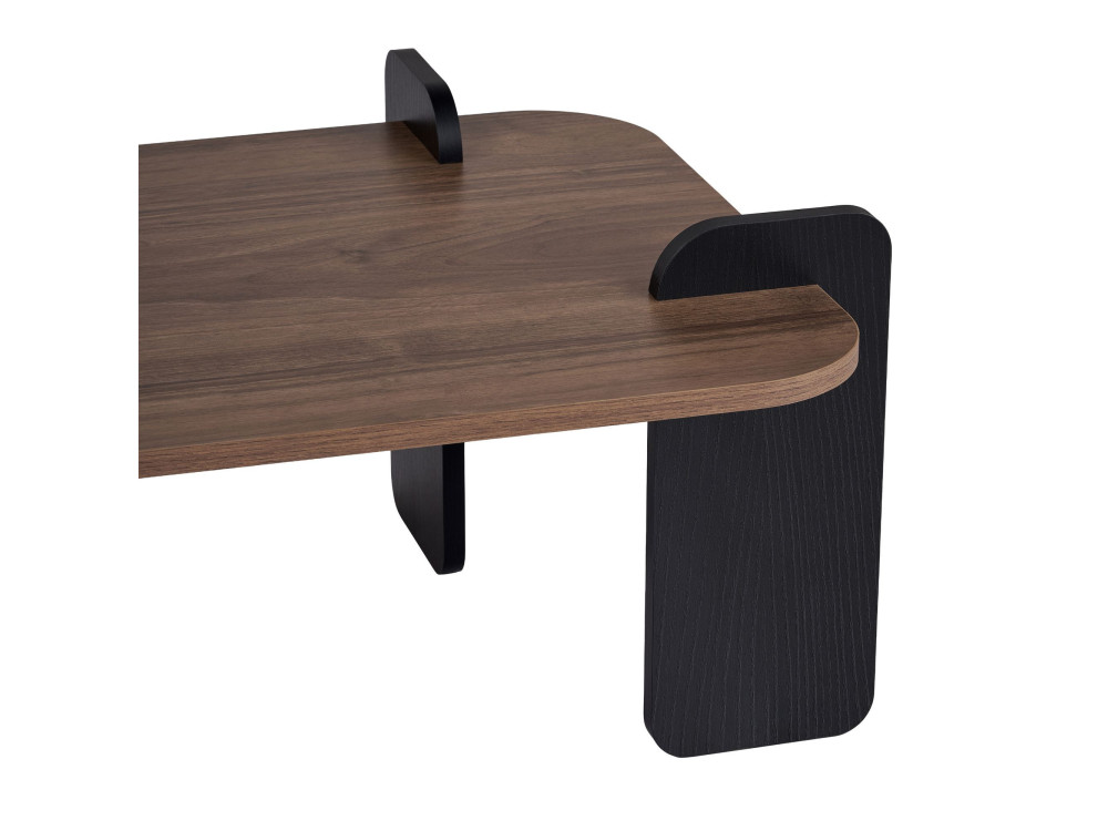 Houten salontafel "Renard" - 120 x 60 x 35 cm - Bruin