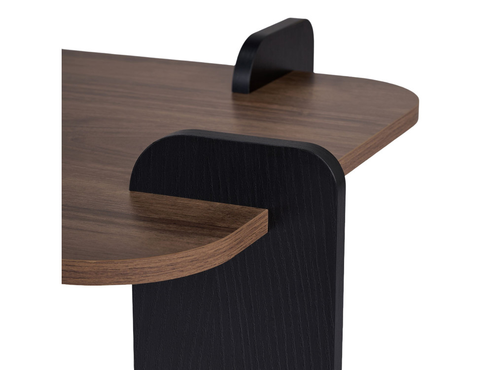 Houten salontafel "Renard" - 120 x 60 x 35 cm - Bruin