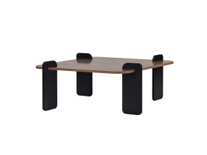 Marais" houten salontafel - 90 x 90 x 35 cm - Bruin
