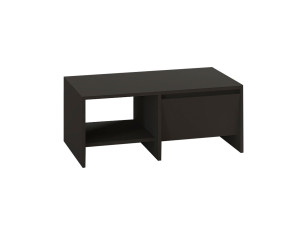 Houten salontafel "Laris" - 90 x 45 x 35 cm - Antracietgrijs