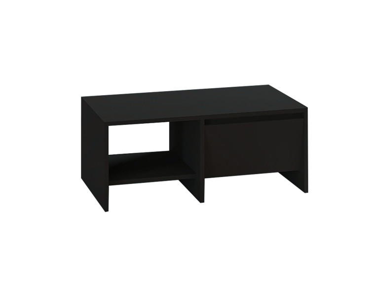 Houten salontafel "Laris" - 90 x 45 x 35 cm - Zwart
