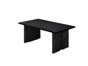 Houten salontafel "Ravello" - 90 x 50 x 40 cm - Zwart