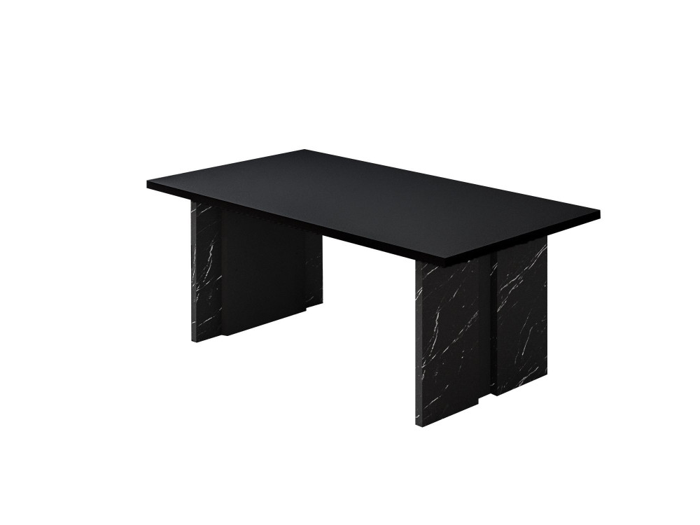 Houten salontafel "Ravello" - 90 x 50 x 40 cm - Zwart