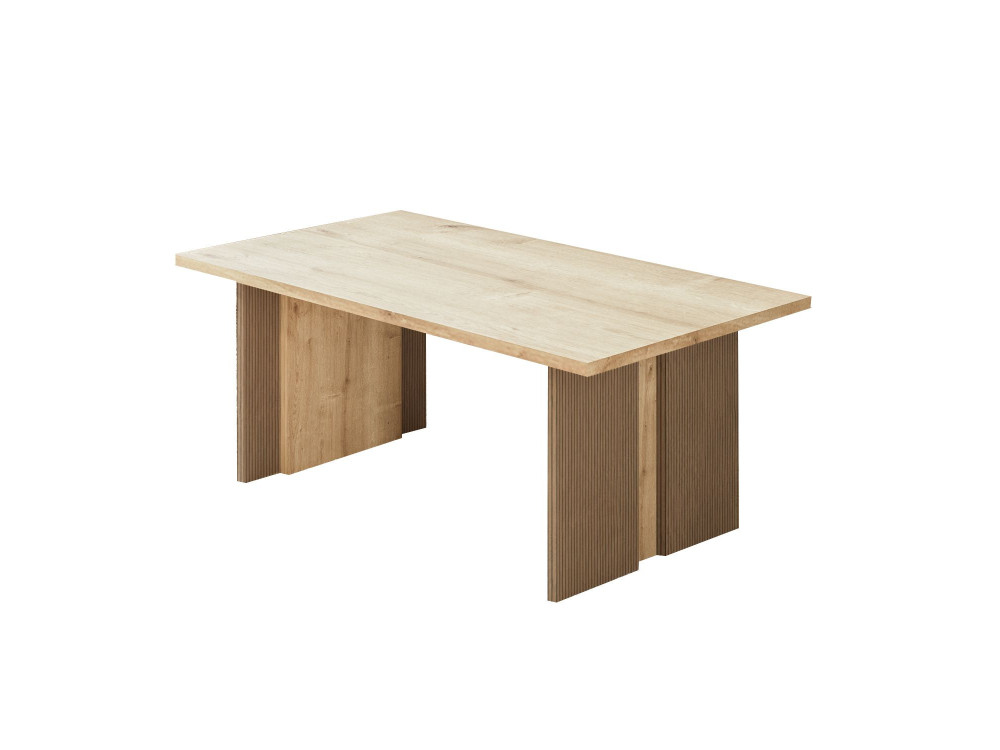 Houten salontafel "Ravello" - 90 x 50 x 40 cm - Beige