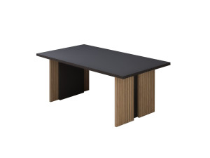 Houten salontafel "Ravello" - 90 x 50 x 40 cm - Antracietgrijs