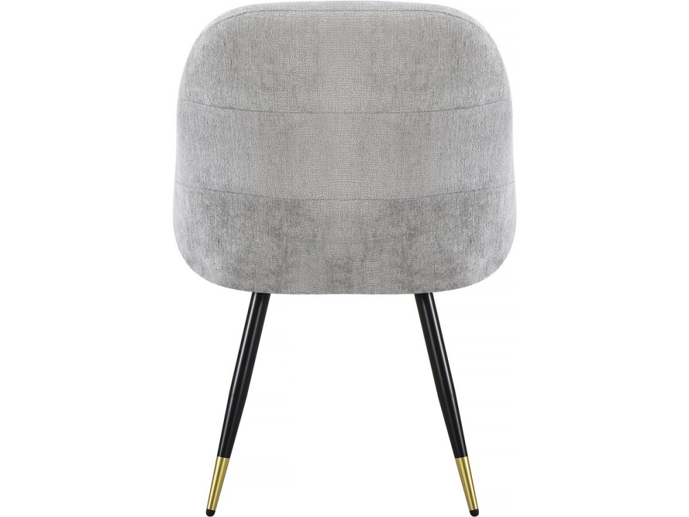Set van 2 stoffen stoelen "Harmony" - 54 x 57 x 90 cm - Beige