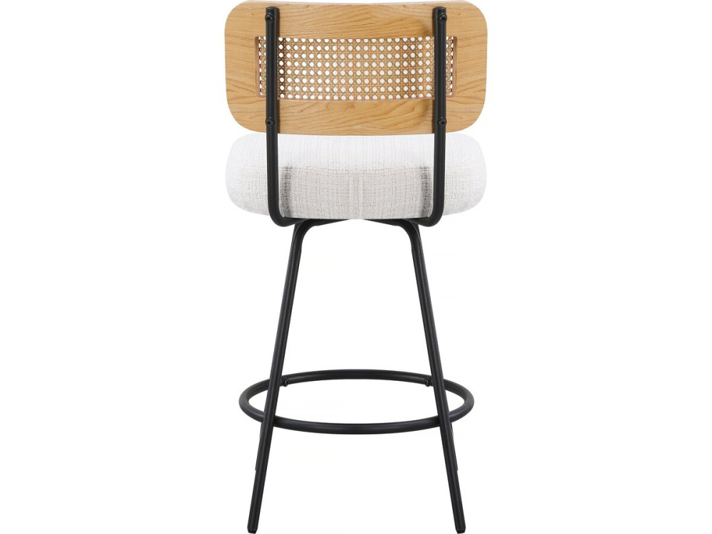 Set van 2 stoffen kinderstoelen "Wilfried" - 51 x 44 x 95 cm - Beige