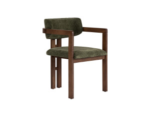 Houten stoel "Toscana" - 54 x 54 x 76 cm - Groen