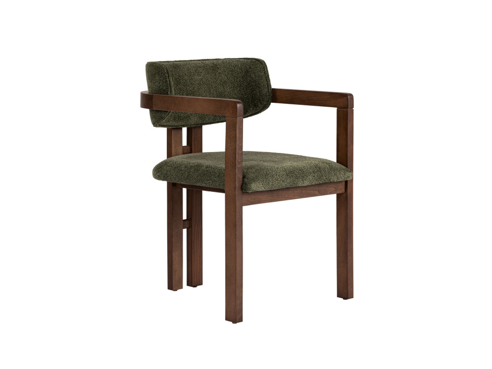 Houten stoel "Toscana" - 54 x 54 x 76 cm - Groen