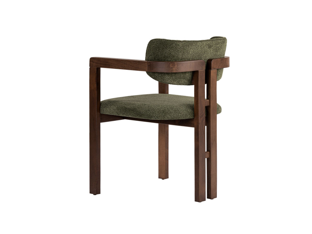 Houten stoel "Toscana" - 54 x 54 x 76 cm - Groen
