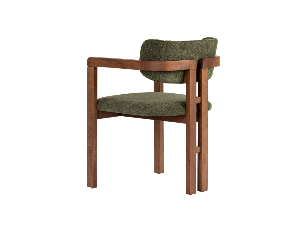 Houten stoel "Toscana" - 54 x 54 x 76 cm - Groen