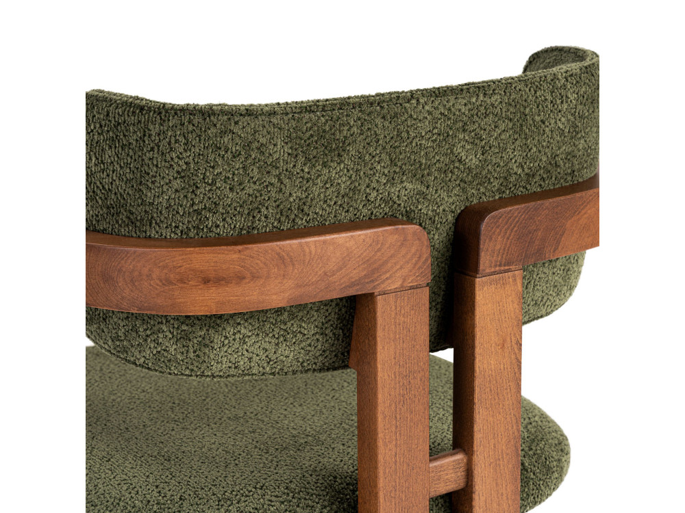 Houten stoel "Toscana" - 54 x 54 x 76 cm - Groen