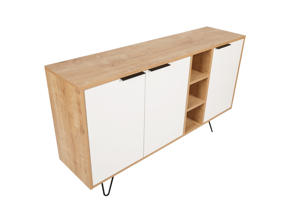 Houten console Clara 142 x 35,6 x 83 cm - Eik
