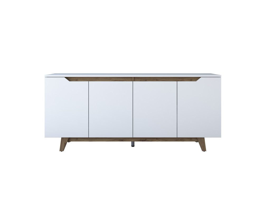 Houten buffetkast "Gondol" - 180 x 45 x 79 cm - Wit