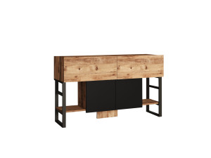Houten dressoir "Mel" - 140 x 43 x 84 cm - Beige