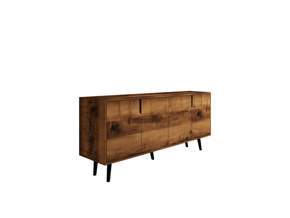 Houten dressoir "Latina" - 180 x 45 x 80 cm - Bruin