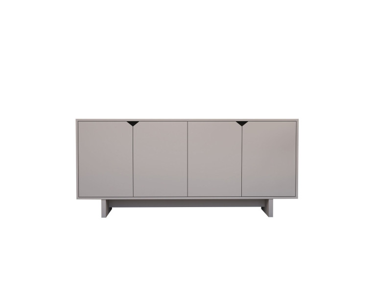 Houten dressoir "Oz" - 180 x 40 x 81 cm - Beige