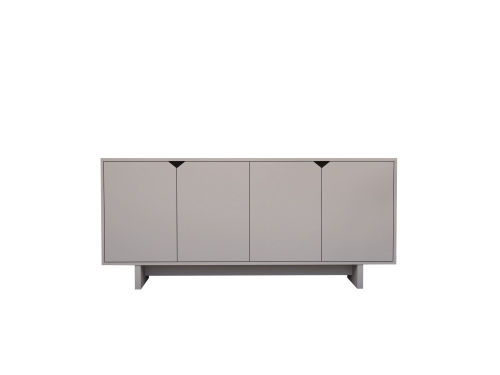 Houten dressoir "Oz" - 180 x 40 x 81 cm - Beige