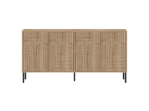 Houten buffetkast "Evolet" - 150 x 36 x 75 cm - Beige