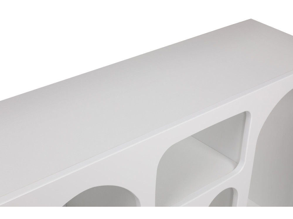 Houten dressoir "Liva" - 120 x 37 x 74 cm - Wit