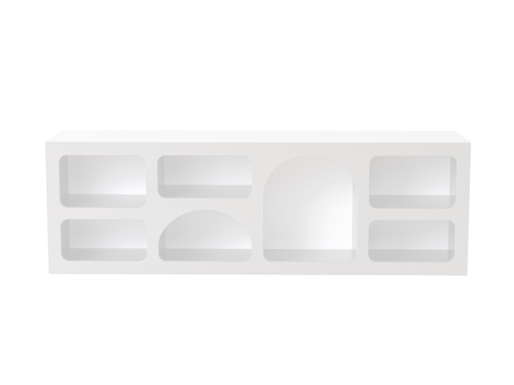 Houten dressoir "Ferlis" - 160 x 40 x 51 cm - Wit