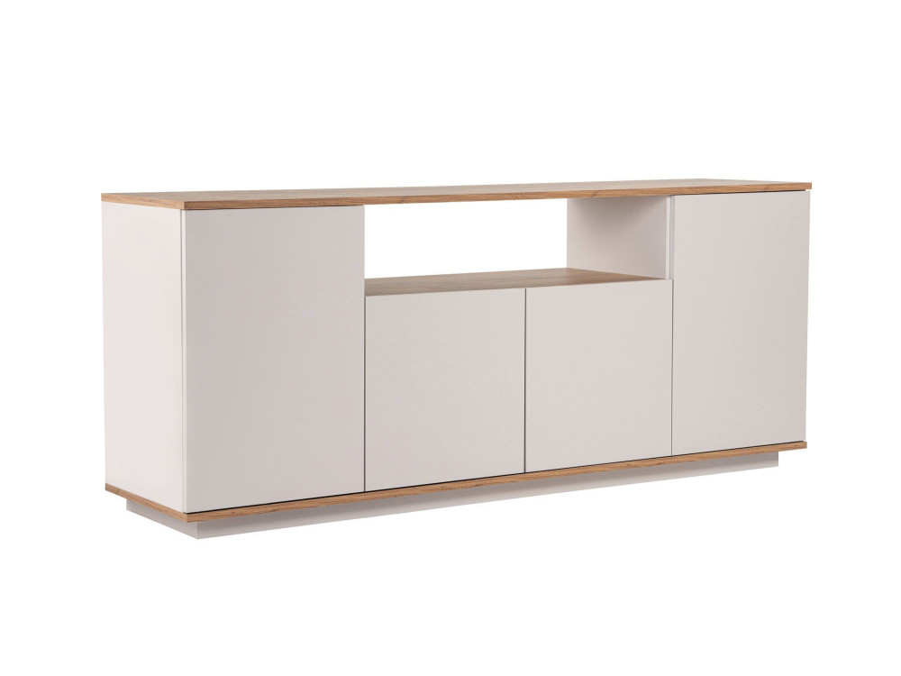 Houten dressoir "Arista" - 180 x 44 x 75 cm - Beige