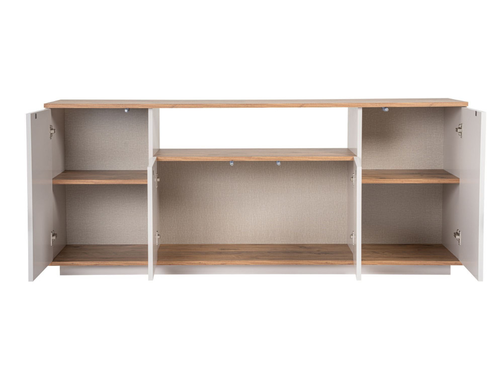 Houten dressoir "Arista" - 180 x 44 x 75 cm - Beige